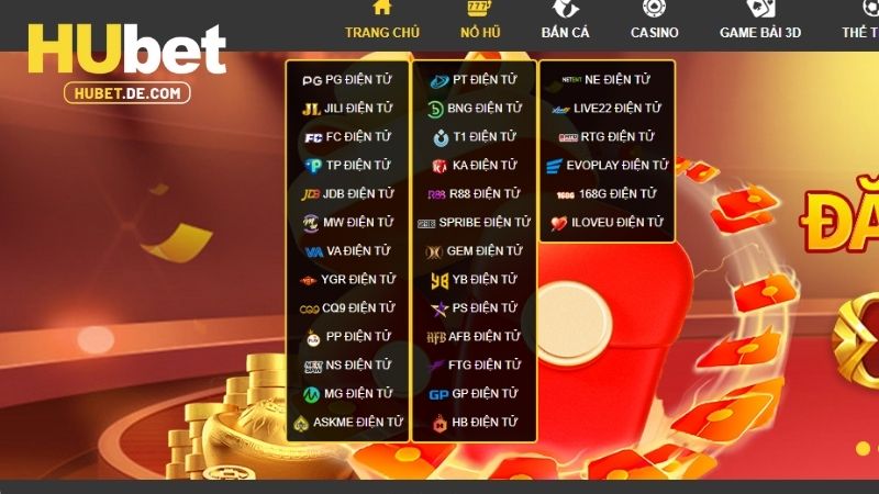Nổ Hũ HUBET - Khám Phá Sảnh Game Slot Hot Nhất 2025 1 Giới thiệu sơ qua chuyên mục slot game của nhà cái