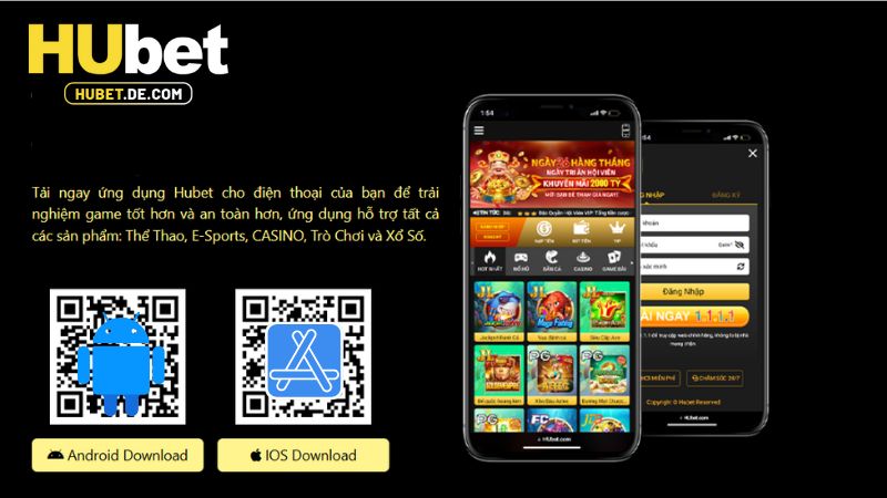 Hướng dẫn cách tải app Hubet
